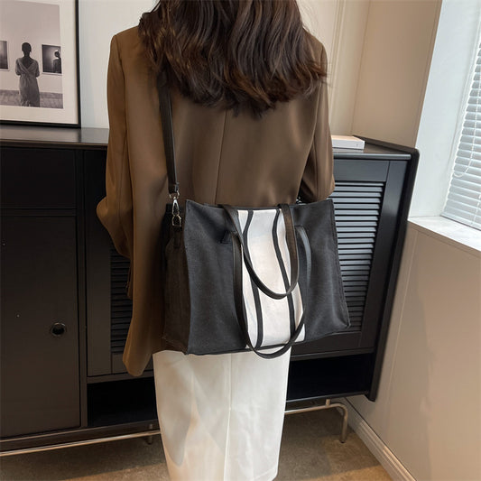 Women's Fashion Large Capacity Crossbody Canvas Bag