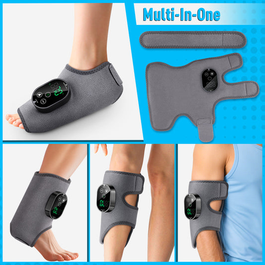 Household Portable Hot Compress Vibration Foot Massage Device
