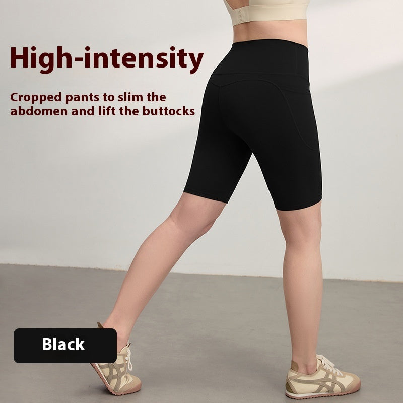 Sports Shorts Running Cycling Fitness Yoga Short-length Pants