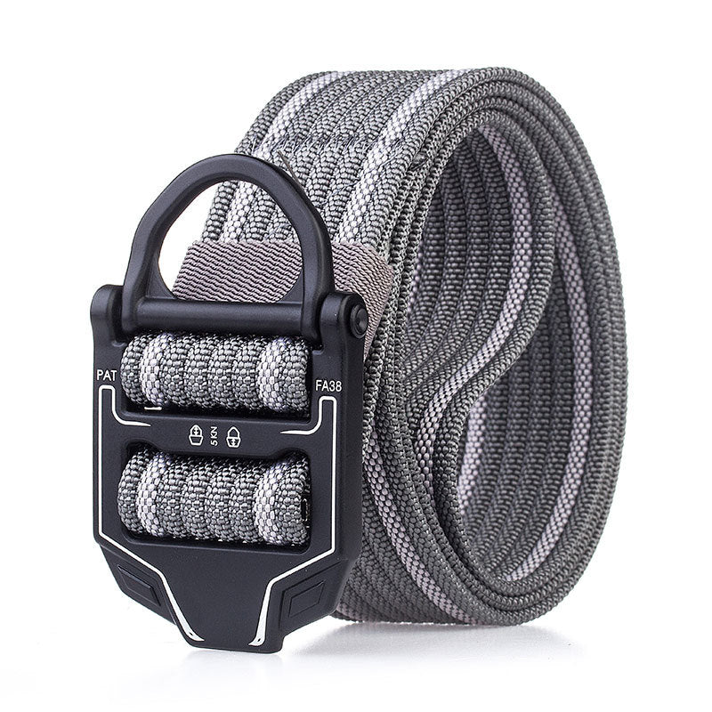 New Military Fan Outdoor Tactics Belt Men's Multi-functional Waist Seal Training Nylon Canvas Special Forces Belt