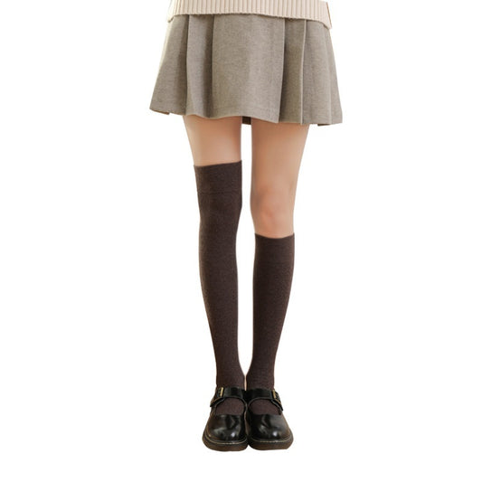 Women's Fashion Simple Overknee Long Boot Socks