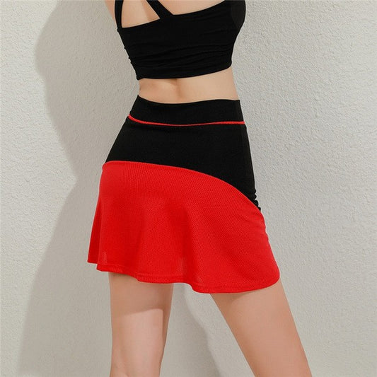 Women's Fashion Running Tennis Skirt Ruffled Exercise Skort