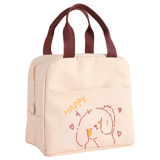 Cartoon Portable Insulated Lunch Box Storage Bag