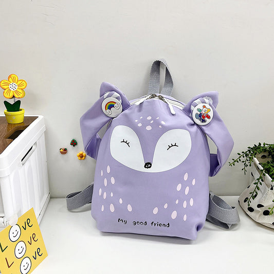 Cartoon Large Capacity Lightweight Girl's Backpack Ins Female