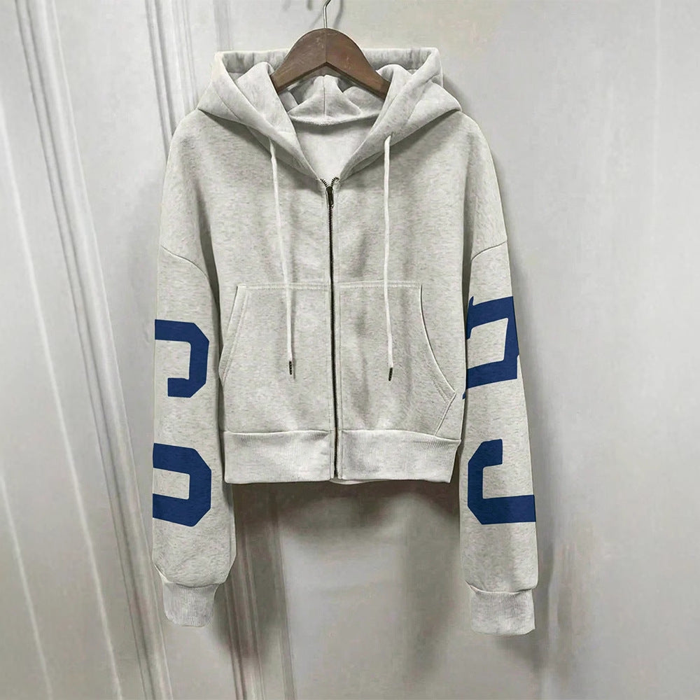 Kvinder Afslappet Mode Print All-match Top