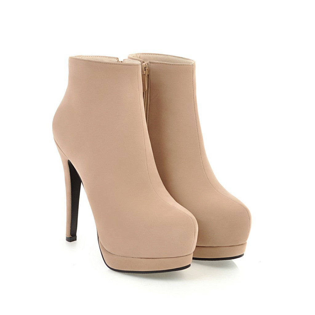Martin Boots Fashion Thick Heel Sexy