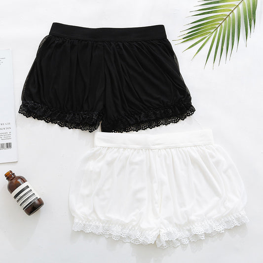 Summer White Jk Lolita Leggings Shorts Kvindelige Yderbeklædning Lolita Sikkerhedsbukser Anti-tomme Japanske Bloomers