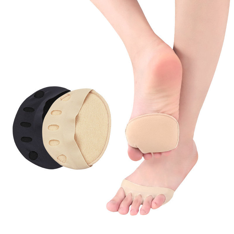 Pain-proof Invisible Five-finger Socks Forefoot Pads Honeycomb Fabric Cushions