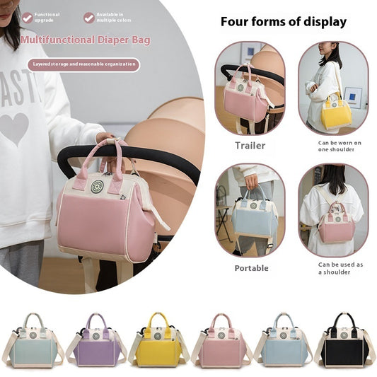 Anti-Aging Fashion Mother And Baby Out Lightweight Backpacks Handbag