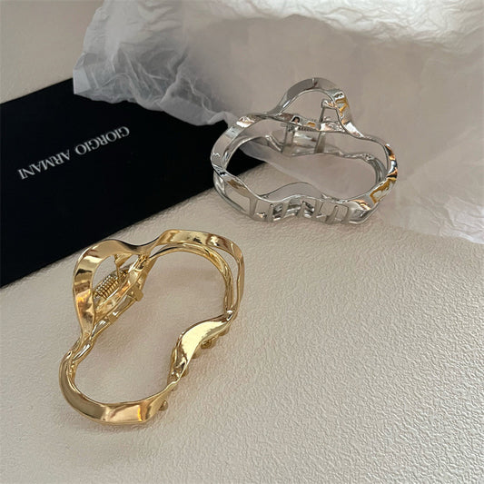 Simple And High-end Line Grab Clip Large