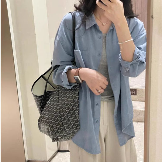 Women's Fashionable Loose All-Match Casual Shirt