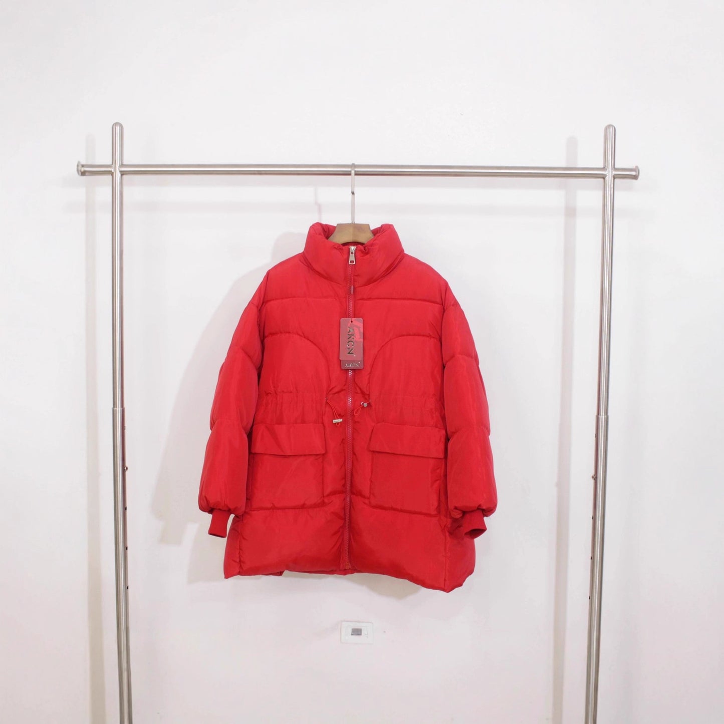 Loose Clothes Cotton-padded Clothes Women's Mid-length