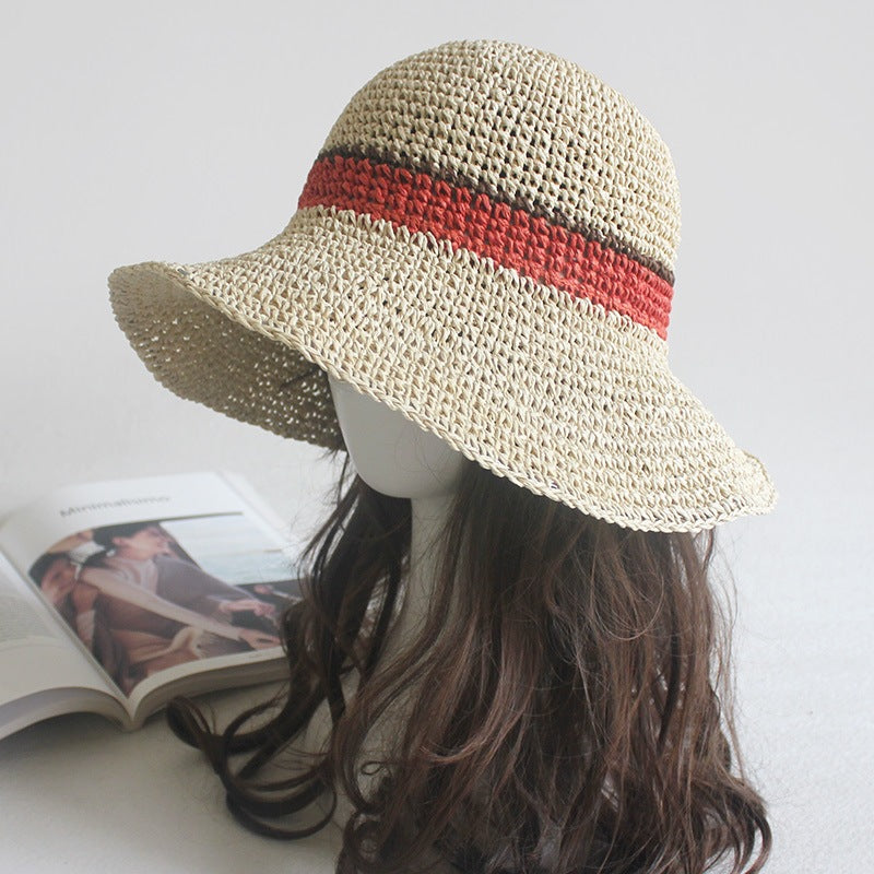Shade Sunscreen Ladies Pot Straw Hat