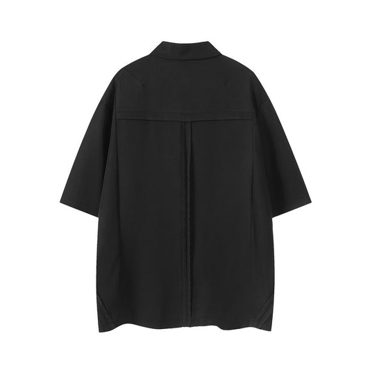 Men's Half Sleeve Zipper Cardigan Coat