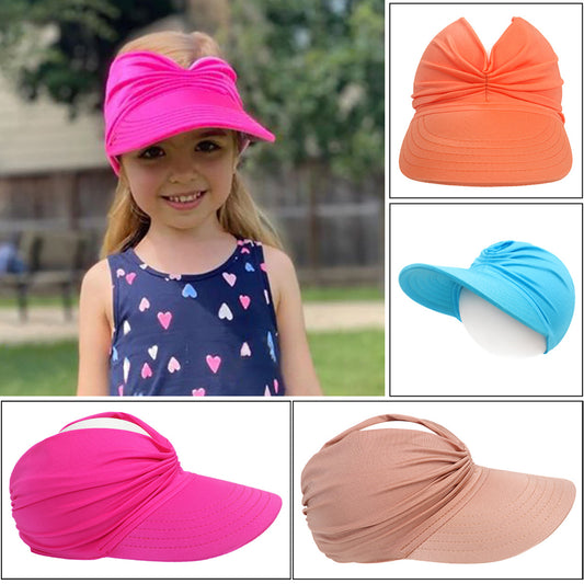 Baby Sunhat Outdoor Beach Sun Protection Breathable Visor Peaked Cap