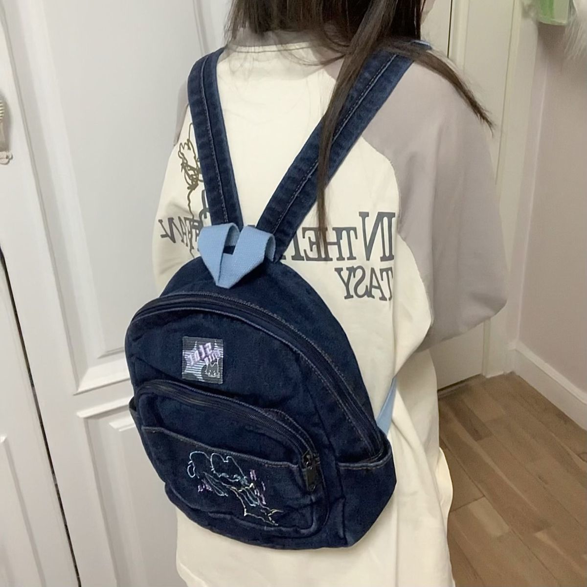 Different Color Bag With Cute Japanese Style Retro Travel Bag