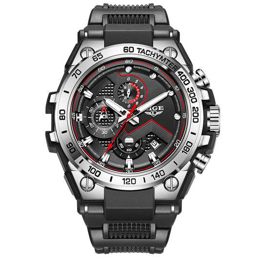 Mens Stylish Quartz Sports Watch For Students