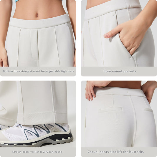 Loose Drooping Slimming Straight Pants