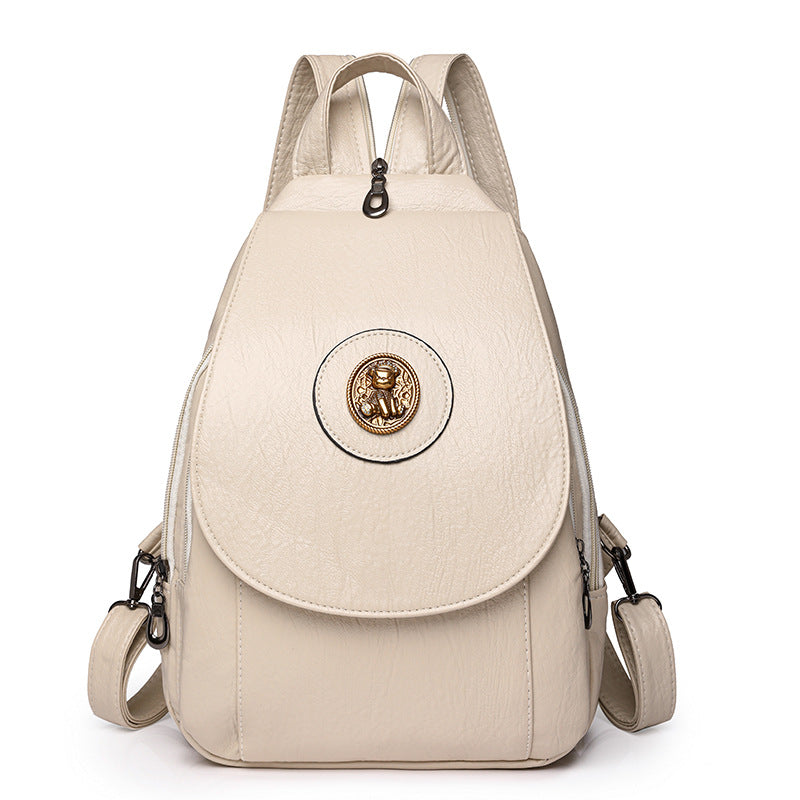 Simple Large Capacity Crossbody Chest Bag Leisure Travel Small Backpack