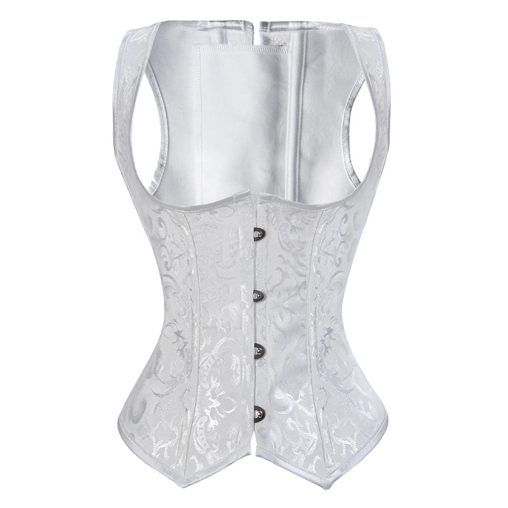 Palace Ladies Back Clip Jacquard Steel Bone Body Shaper