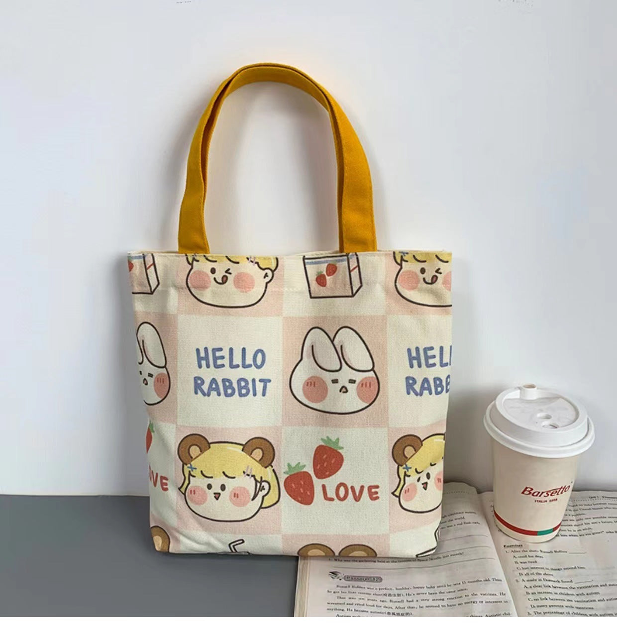 Cartoon Japanese Canvas Bag Tutorial Small Size