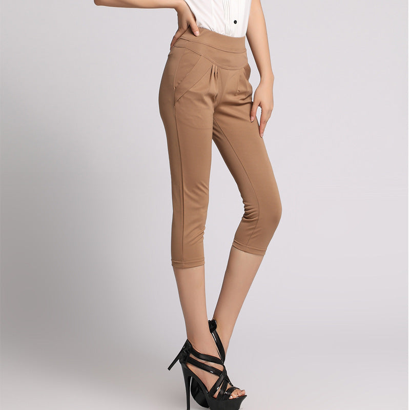 Damebukser Overtøj Koreanske Casual Bukser Trendy Store Og Små Størrelser Mode Slankende Harem Bukser Skinny Bukser