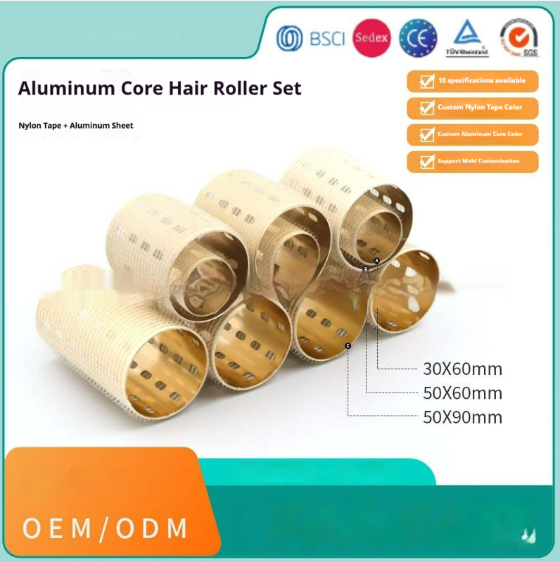 Gold-plated Aluminum-core Hair Curling Iron Heating Plate For Curling Hair