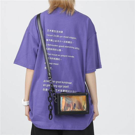 Men's Personality Fashion Box Bag