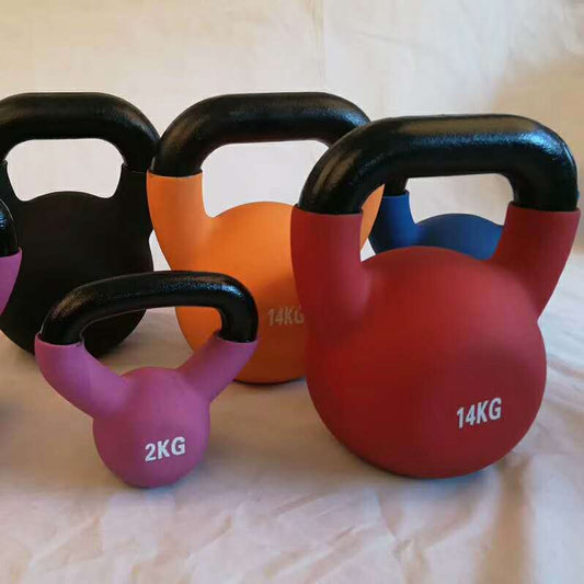 Træningsudstyr, Konkurrence-kettlebell i støbejern, Hofteløftende kettlebell til formgivning