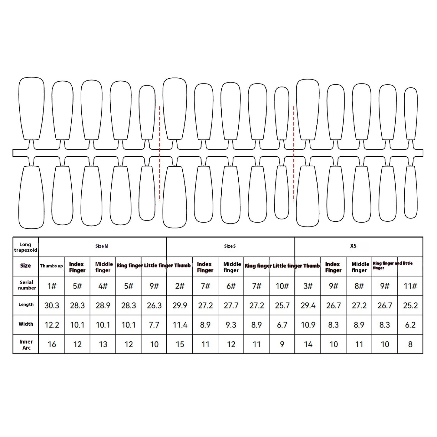 Nine-tail Lady Long Ladder Plated Crystal Suede Frosted Sealing Nail Art