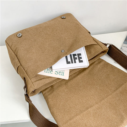 Fashion Personality College Style Canvas Male