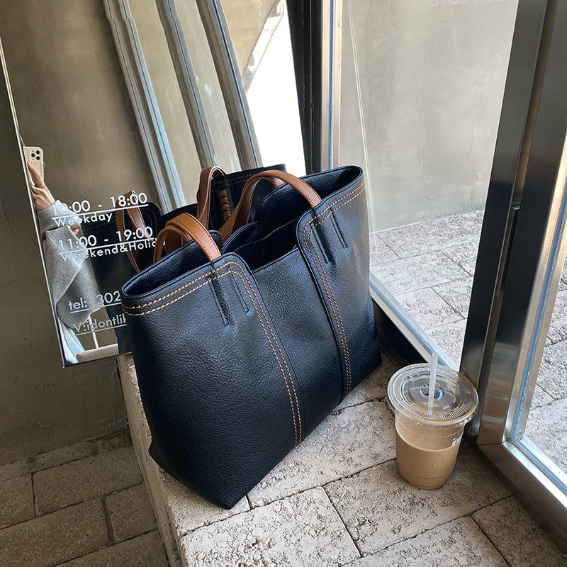 New Fashion Atmosphere Simple Tote Bag Retro