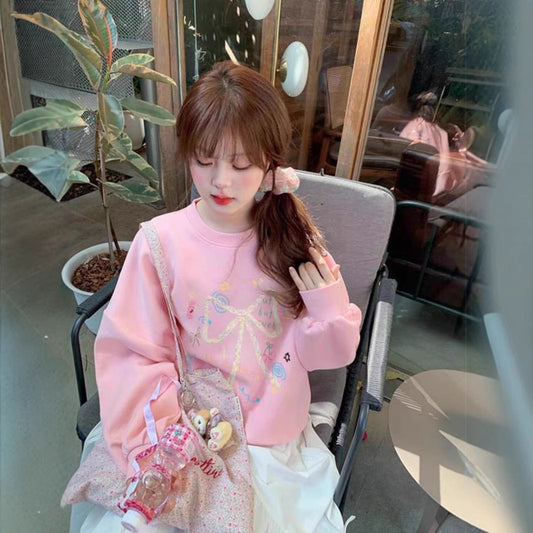 American Plus Size Thin Round Neck Sweater Women