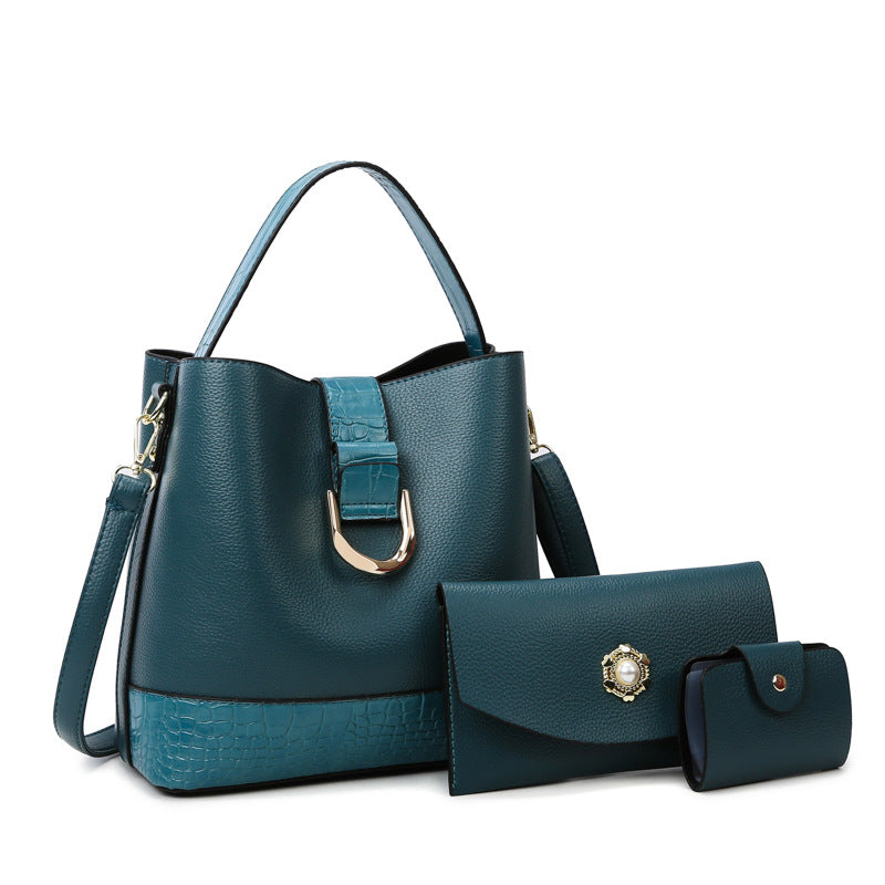 Urban Minimalist Large-capacity Hand-held Single-shoulder Crossbody Mother-daughter Bag