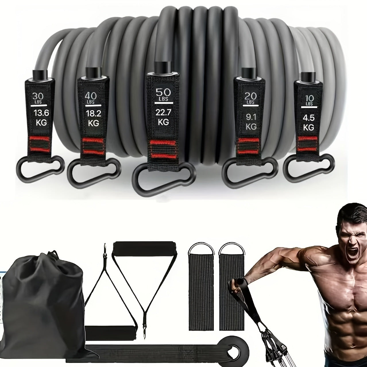 Stretching Fitness Aid For Home Use To Help With Muscle Stretching And Flexibility