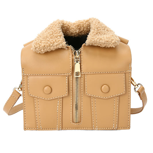 Personalized Niche Suit Clothes Small Square Bag