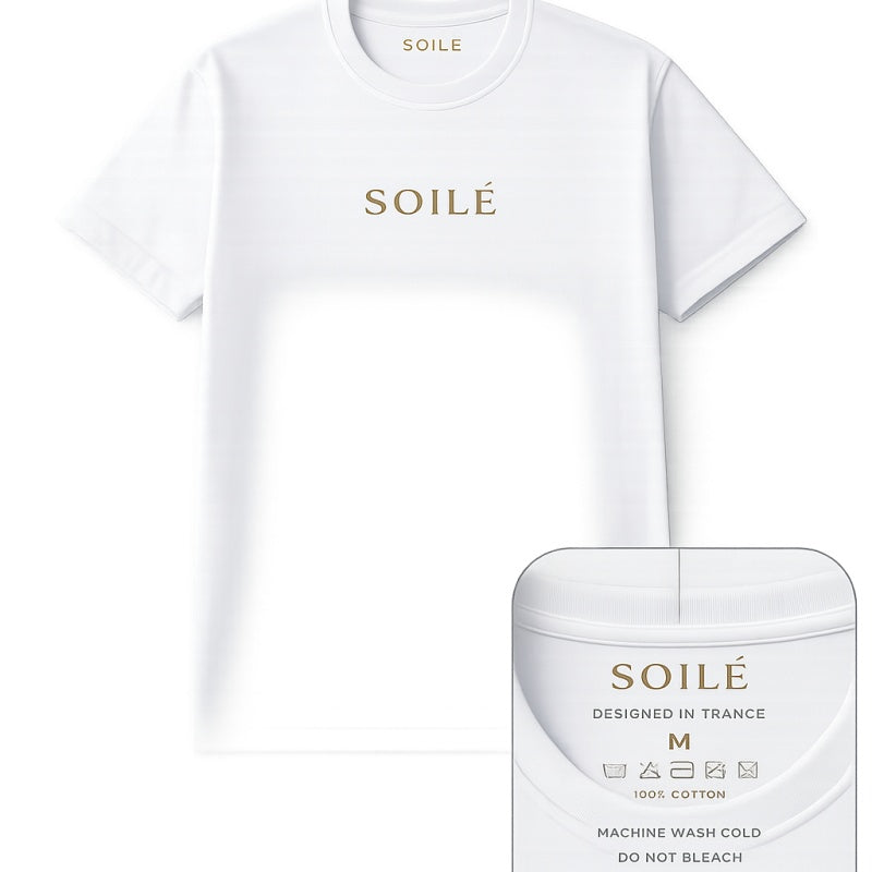 Heavyweight Pure Cotton Crewneck T-shirt