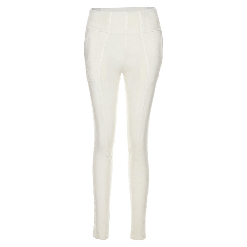 Fashion Line Skinny Sports Casual Pants