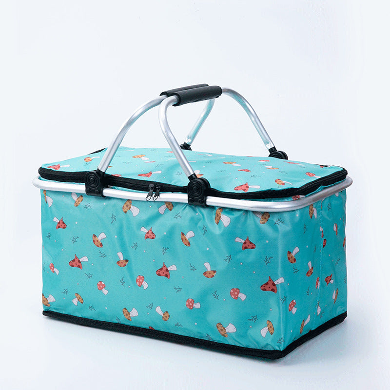 Insulation Picnic Basket Foldable And Portable Outdoor Ice Pack