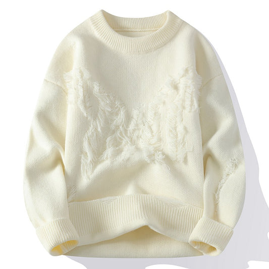 Autumn And Winter Thickened Warm Ripped Men