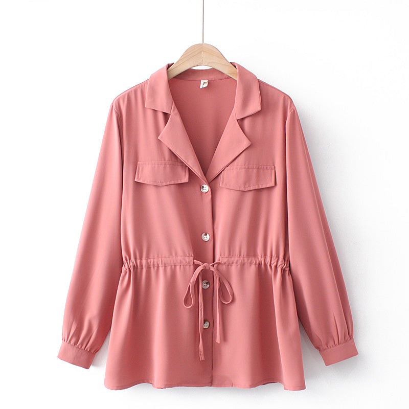 The Blouse Is Thin, Large Size Loose Summer Western Style Female Design Shirt