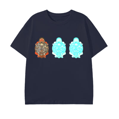 Boba Love Friend Loose Round Neck Print T-shirt