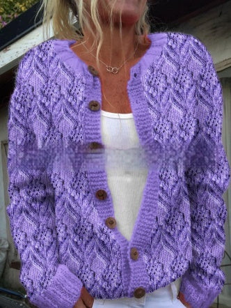 Women's 3D Digital Printed Cardigan Coat