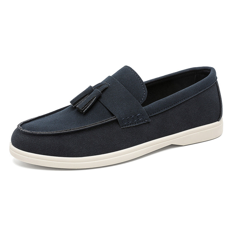 Suede Slip-on Business-casual Loafers