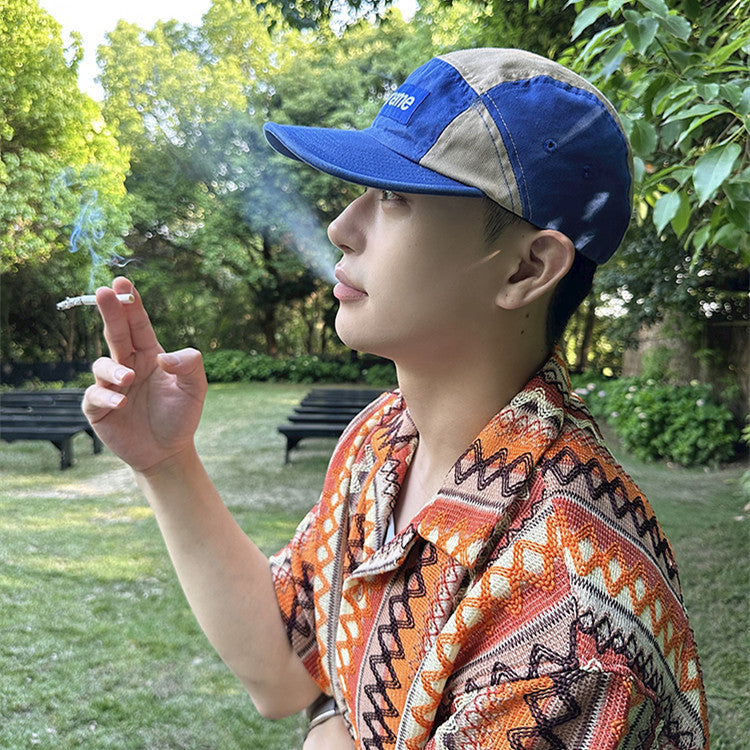 Tropical Mood Summer Fashion Brand Hollow Shirt Male