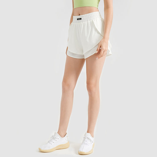 Fashion Women's Loose Solid Color Sports Shorts