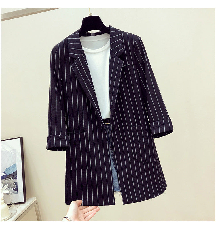 Female Mid-length Thin Leisure Suit