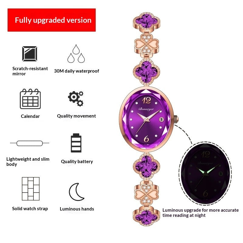 Luxury Calendar Bracelet Watch