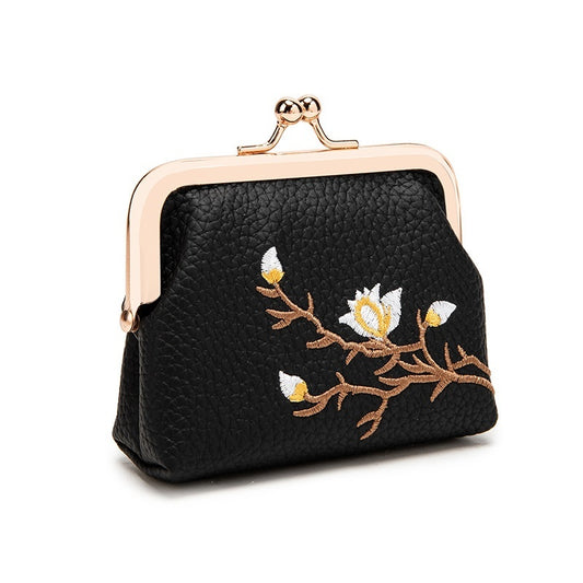 Embroidered Multi-functional New Portable Mini Wallet