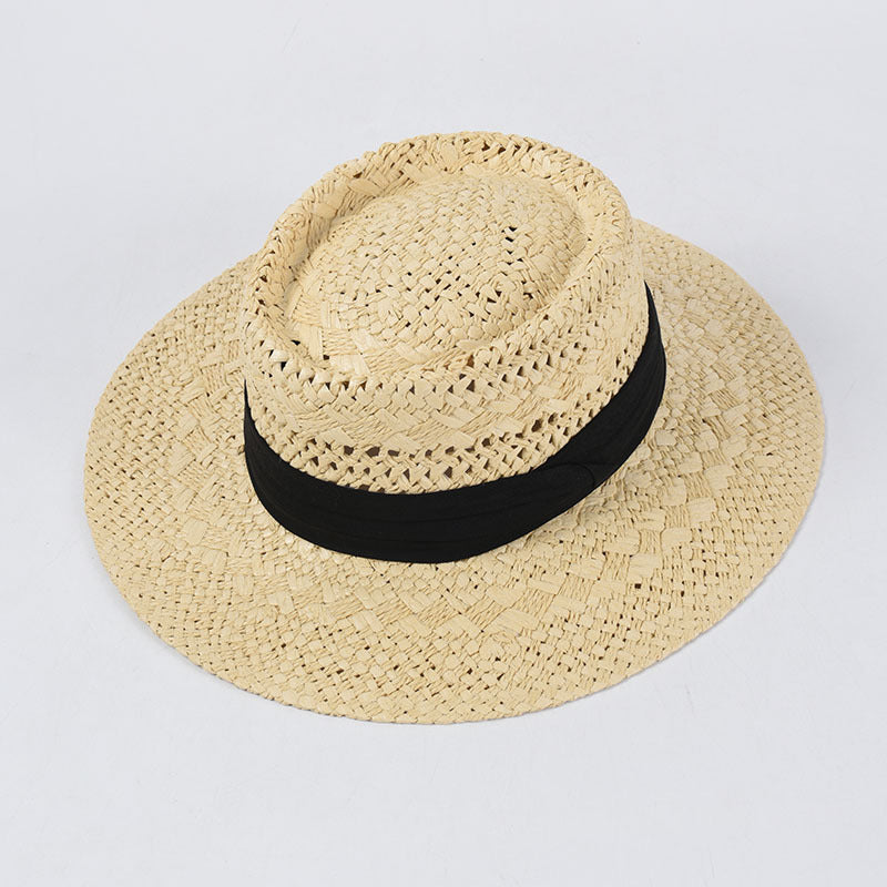New Ladies Handwoven Sunscreen Straw Hat